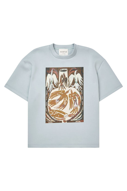 Munthe - Naploi 262114026266 - 81 - Light Blue T-shirts 