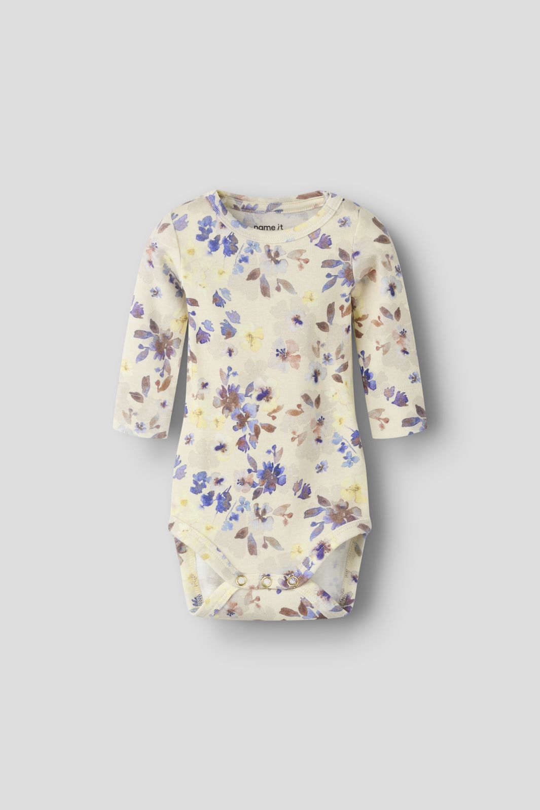 Name It - Nbfflora Ls Body - 5102548 Almond Milk