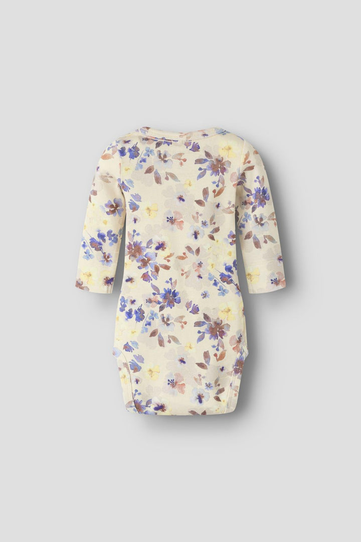 Name It - Nbfflora Ls Body - 5102548 Almond Milk