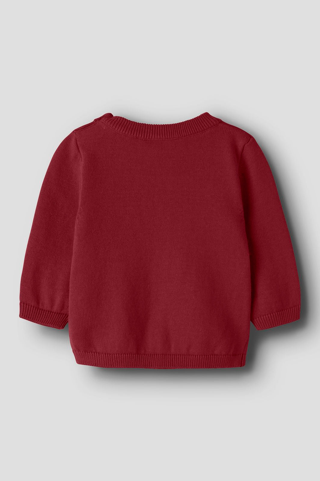 Name It - Nbfrisse Ls Knit - 5131534 Red Dahlia