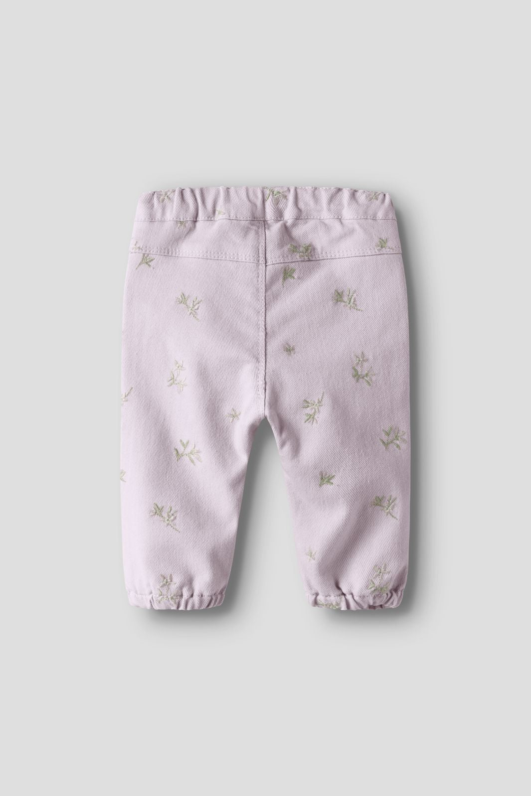 Name It - Nbfrose Loose  Twi Pant 1717-Yf B - 4994916 Dawn Pink Flower Emb