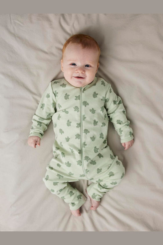 Name It - Nbmnightsuit Zip Ff Sea Elephant - 4737148 Sea Foam