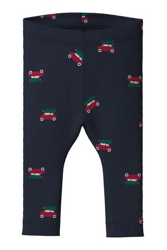 Name It - Nbmristmas Long John - 5209219 Navy Blazer Cars Leggings 