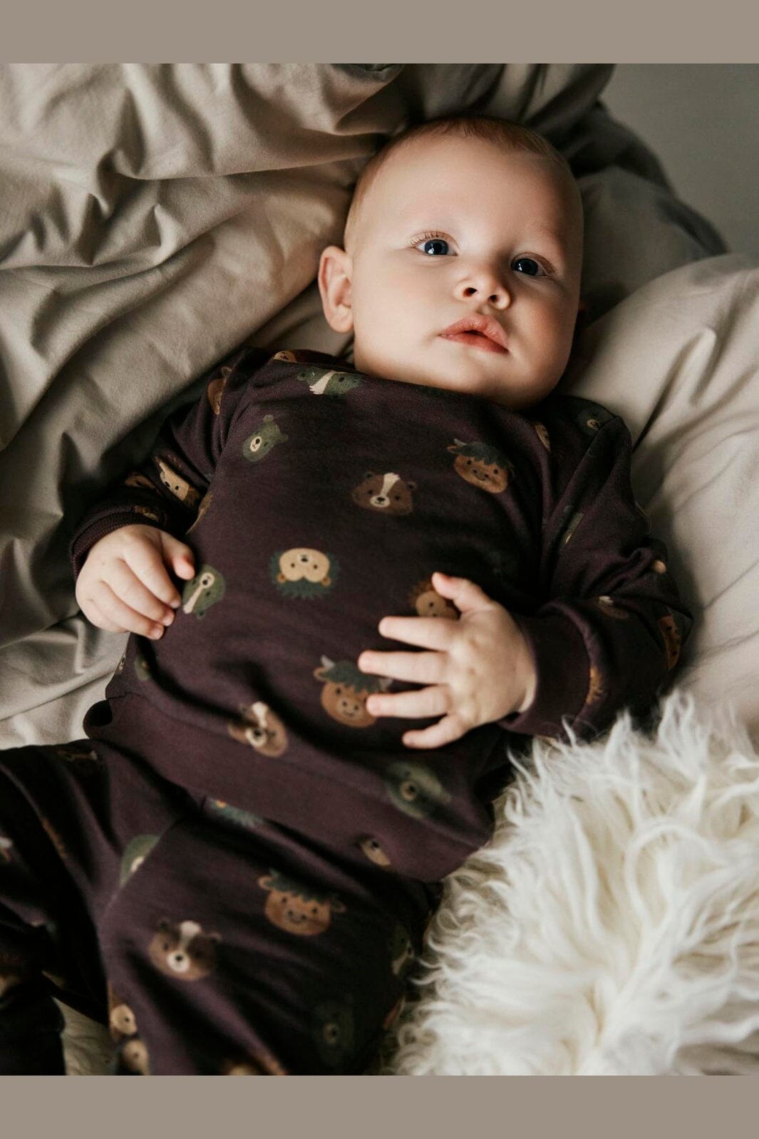Name It - Nbmsoforest Sweat Pant - 5132118 Chocolate Plum