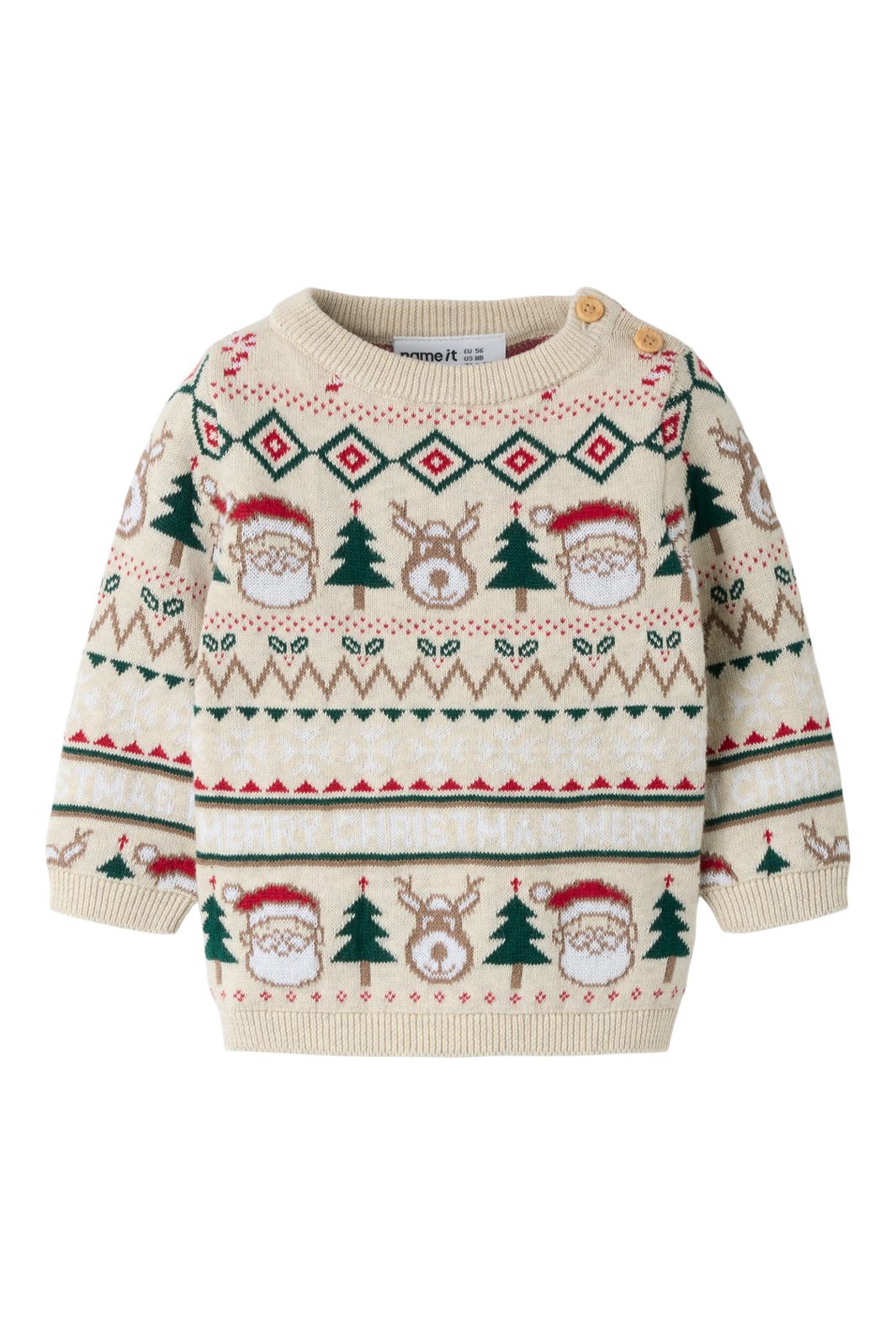 Name It - Nbnralkos Ls Knit - 5162777 Peyote