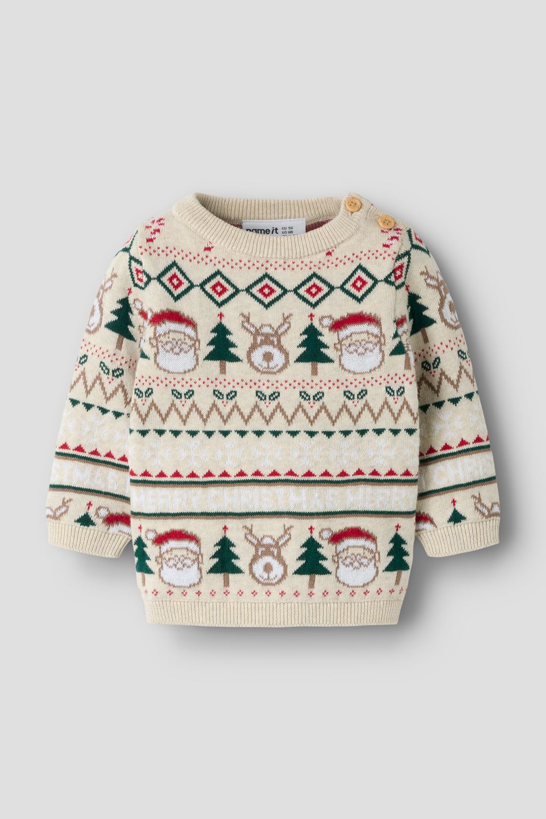 Name It - Nbnralkos Ls Knit - 5162777 Peyote