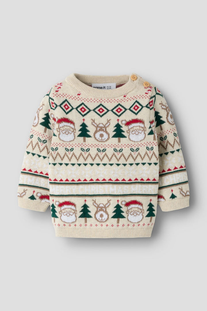Name It - Nbnralkos Ls Knit - 5162777 Peyote