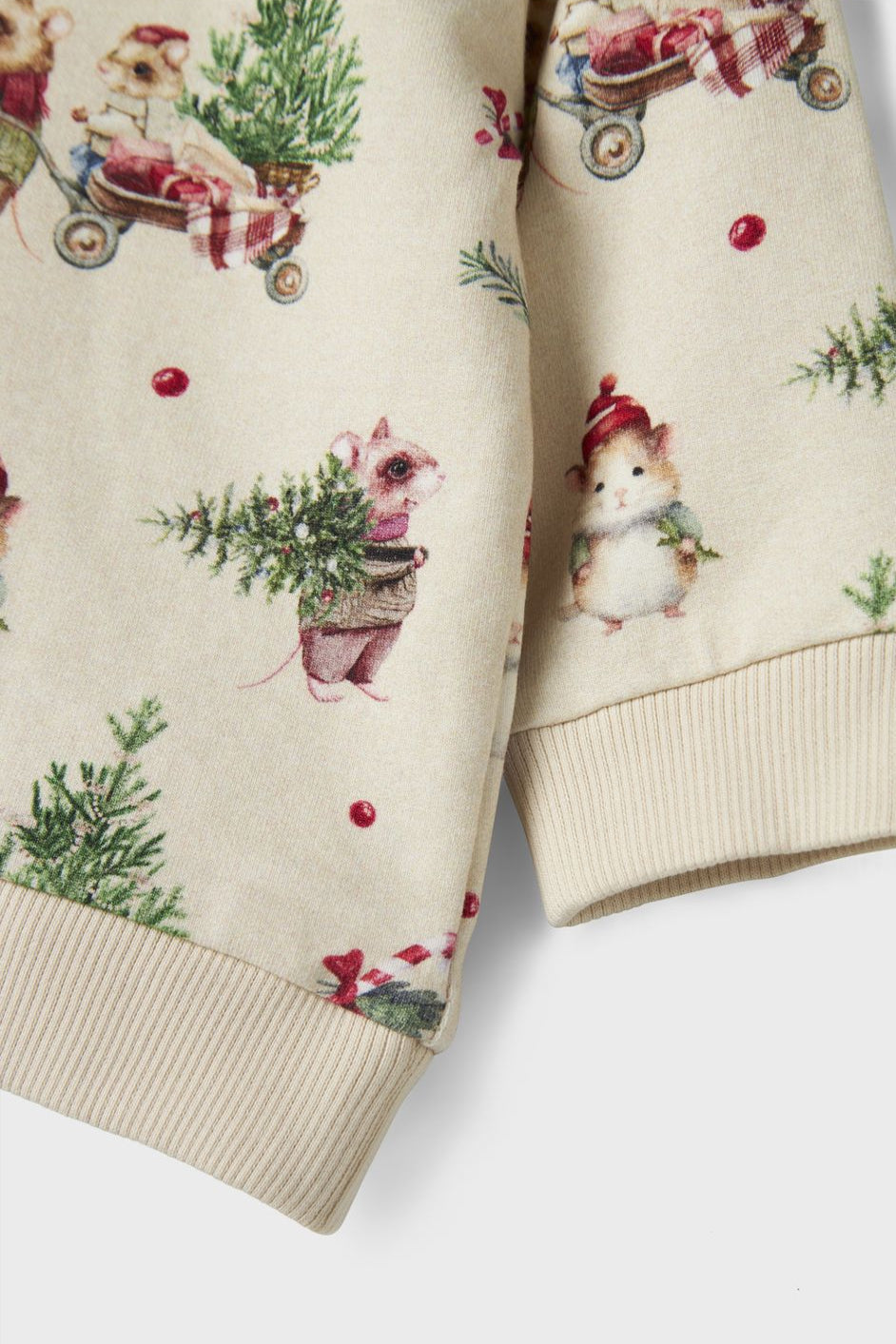 Name It - Nbnrenu Ls Sweat - 4845579 Peyote Melange