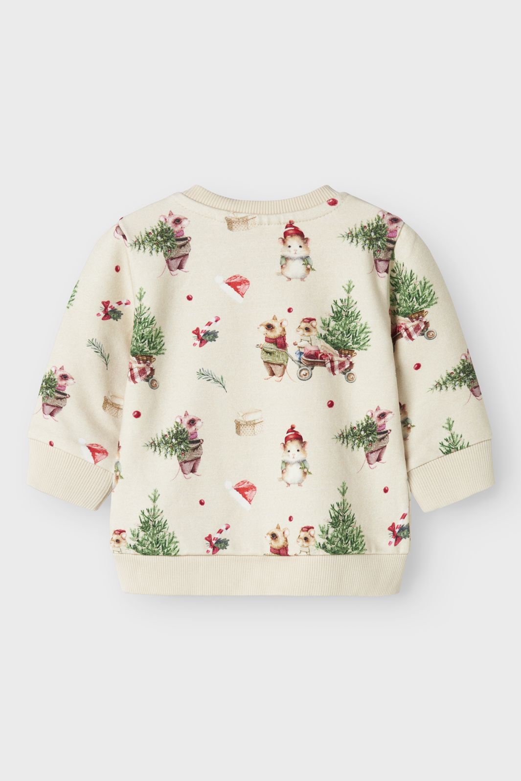 Name It - Nbnrenu Ls Sweat - 4845579 Peyote Melange