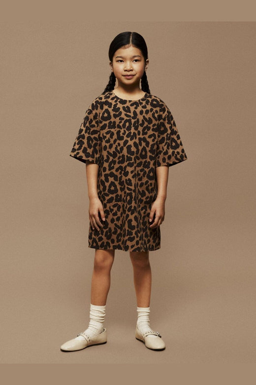 Name It - Nkfbelate Ss Dress - 4930418 Toasted Coconut Seal Brown