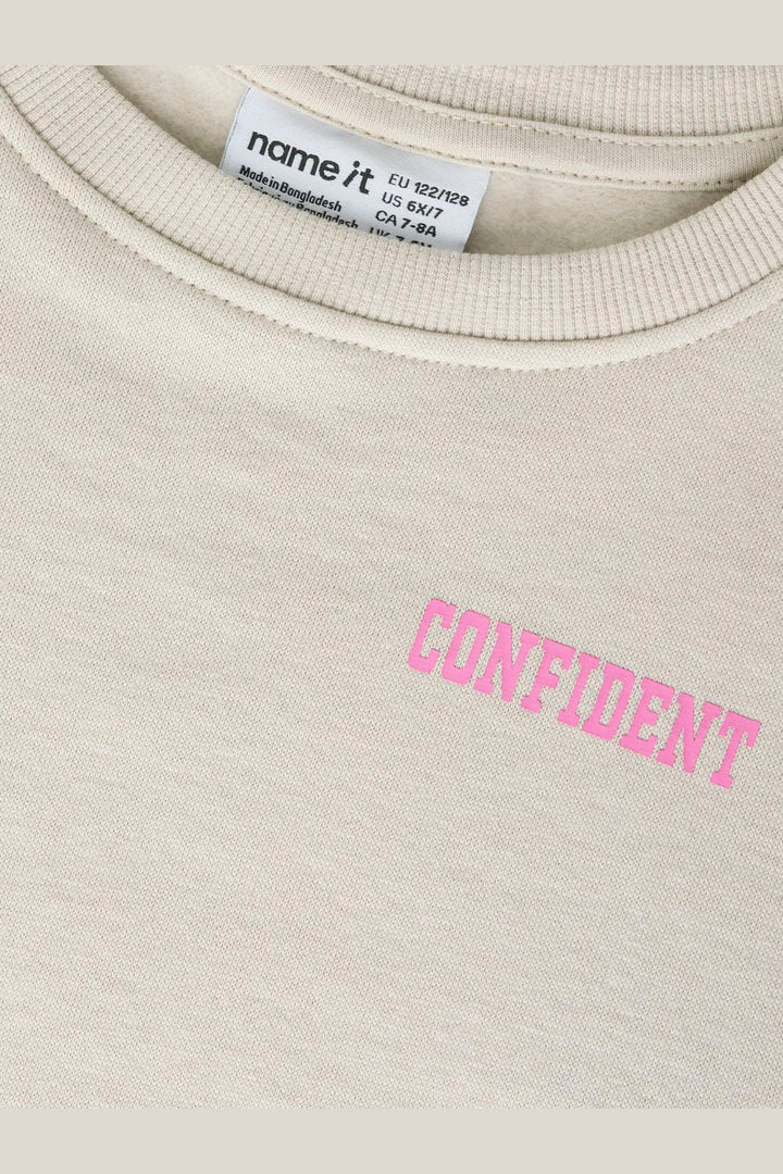 Name It - Nkfdilara Ls Nreg Swe - 5098592 Chateau Gray