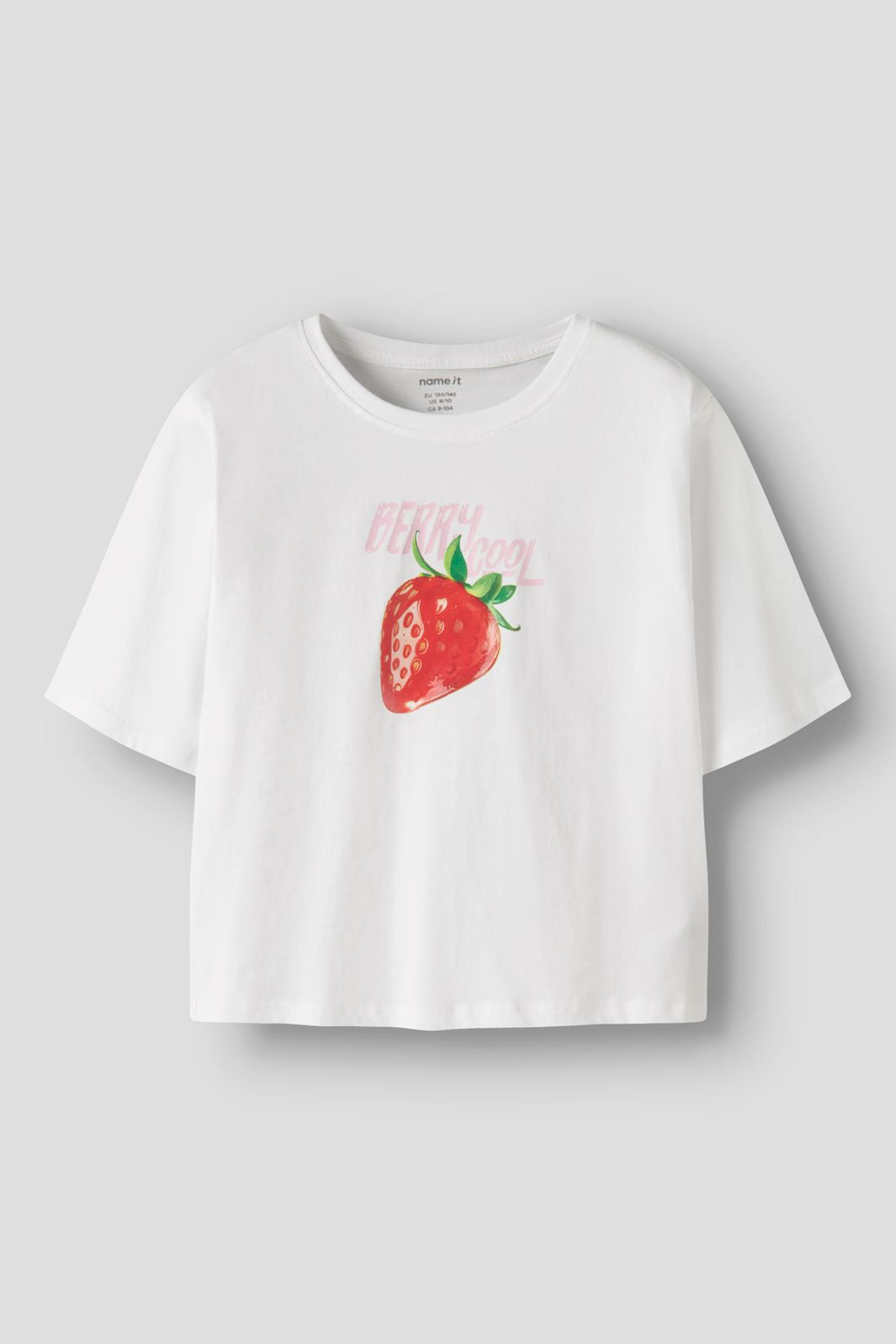 Name It - Nkffarinaz Ss Nreg Short Top Box - 4973870 Bright White