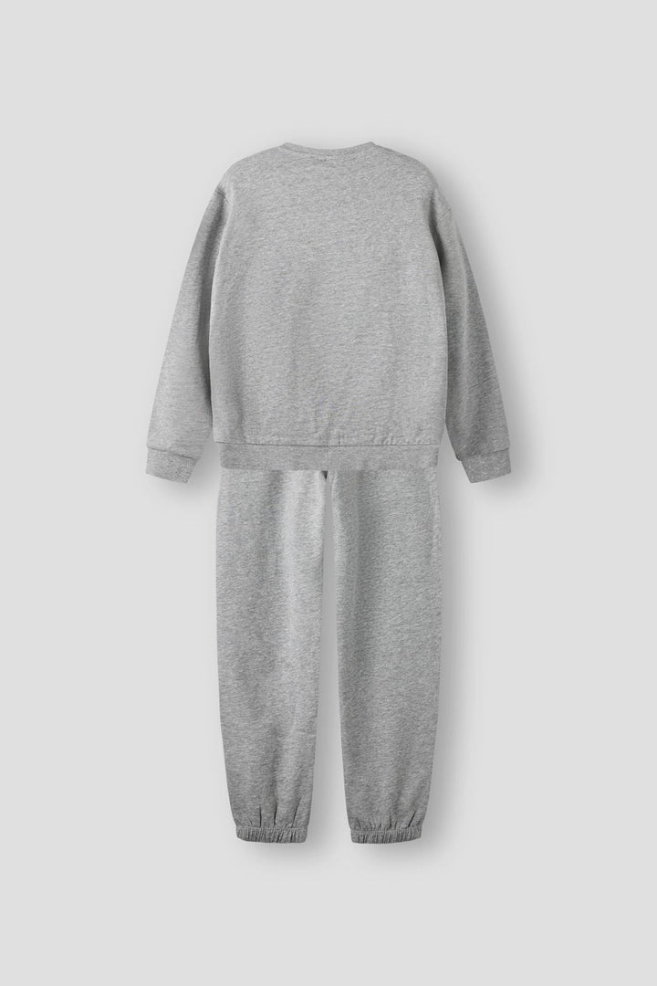 Name It - Nkfnikoline Ls Nreg Swe Set - 5178513 Grey Melange