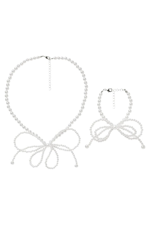 Name It - Nkfruna Jewelry Set - 4888012 Cloud Dancer Smykker 