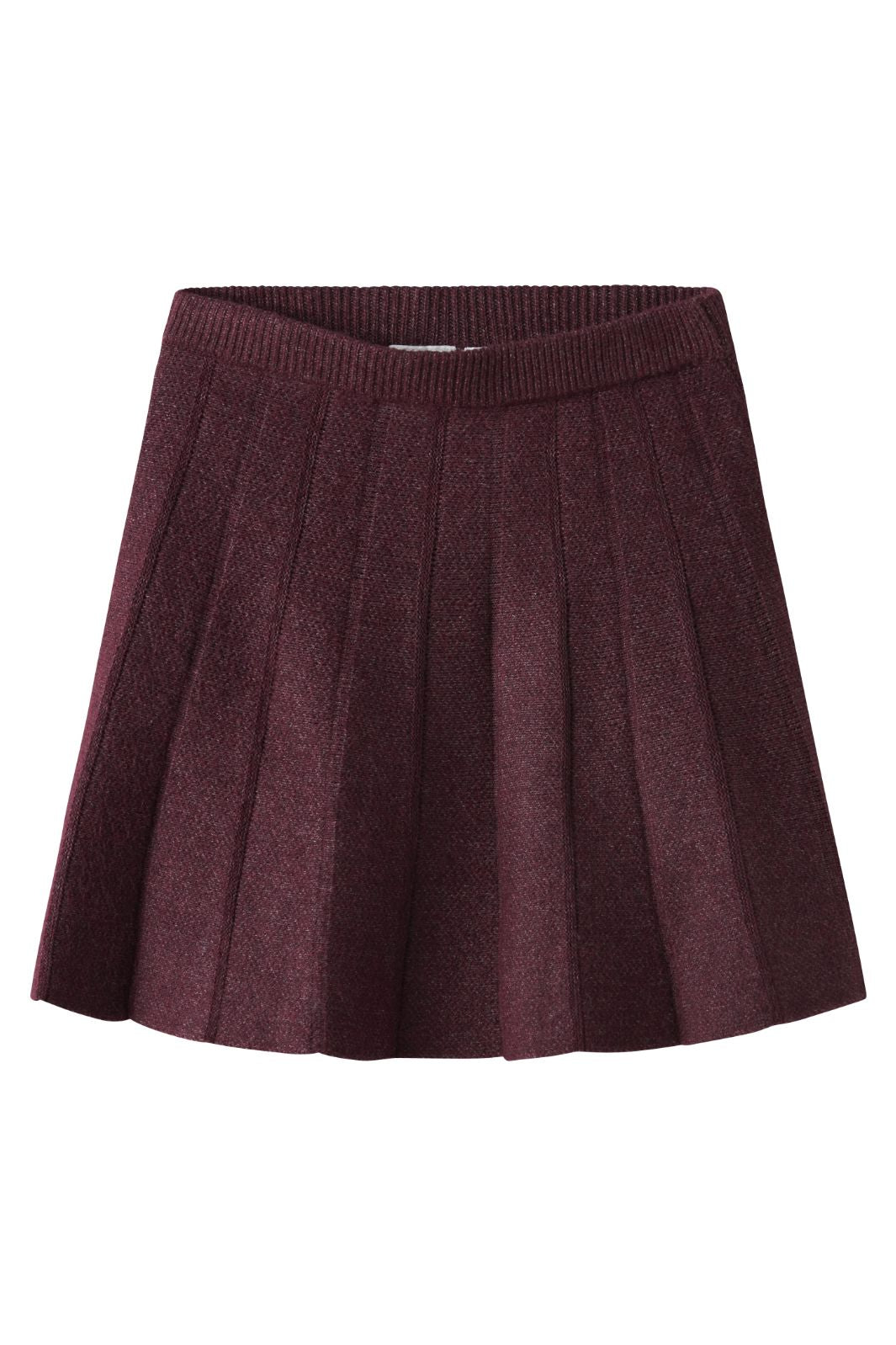 Name It - Nkfsonia Knit Skirt - 4889788 Burgundy
