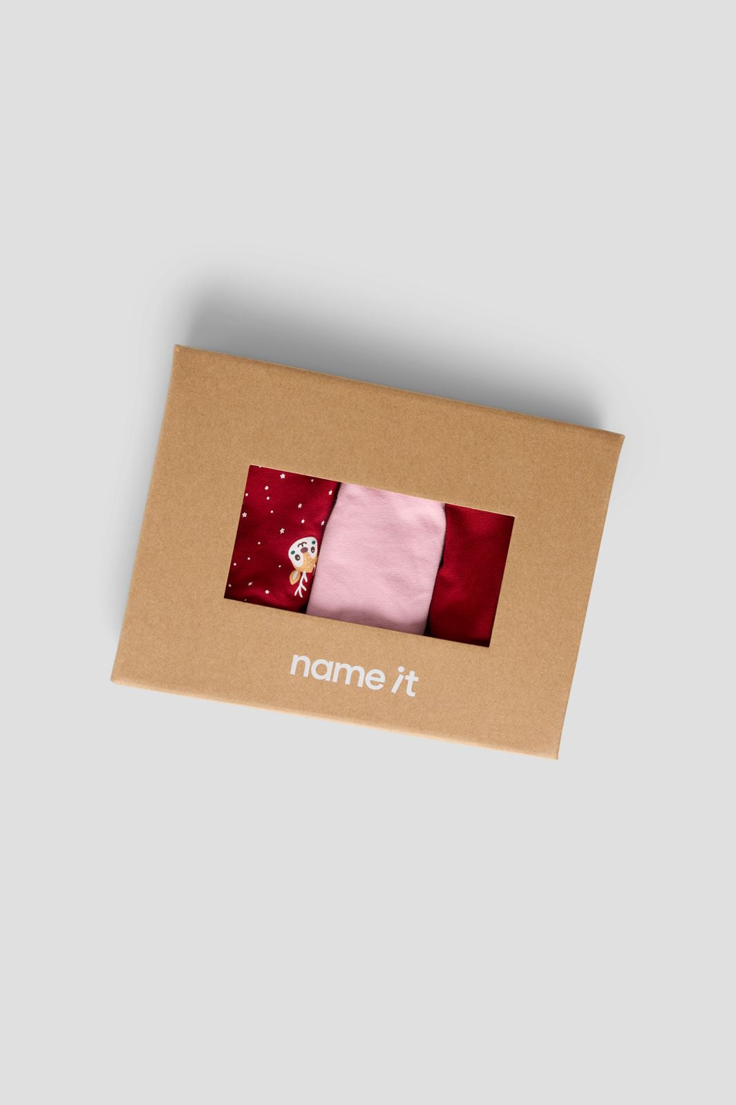 Name It - Nkfvismas Hipster Giftpack - 5144327 Red Dahlia W/ Pink Nectar + Red Dalia