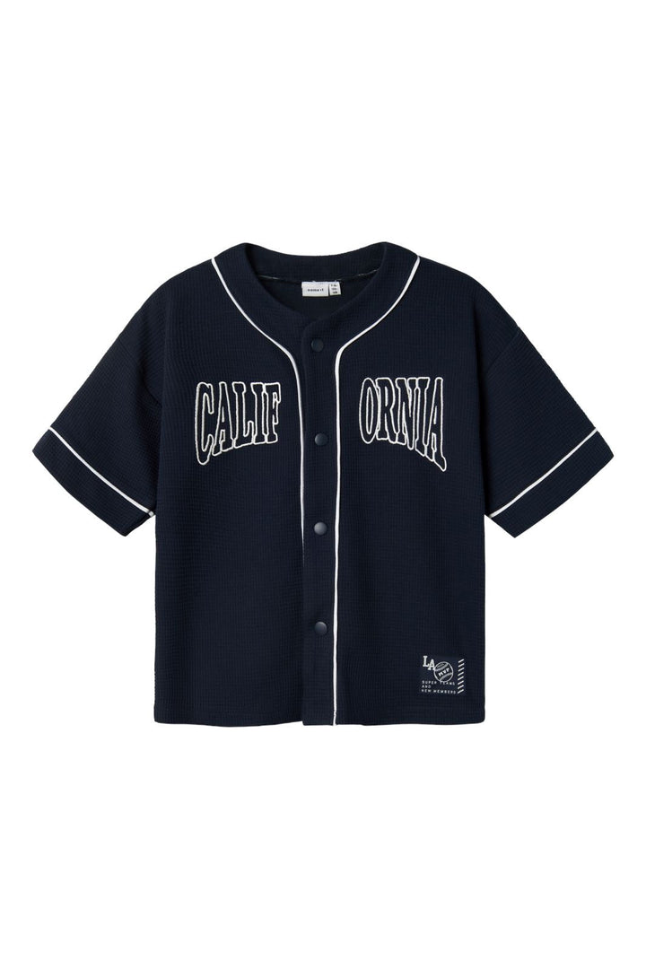 Name It - Nkmdatto Ss Nreg Heavy Card - 4714589 Navy Blazer