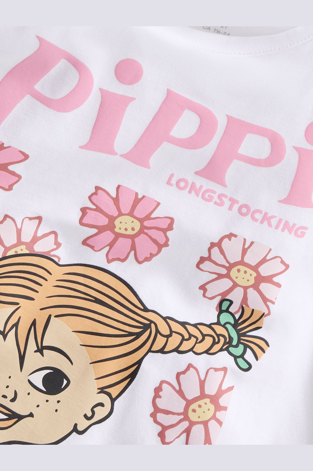 Name It - Nmfamena Pippi Ss Top Sky - 5089266 Bright White