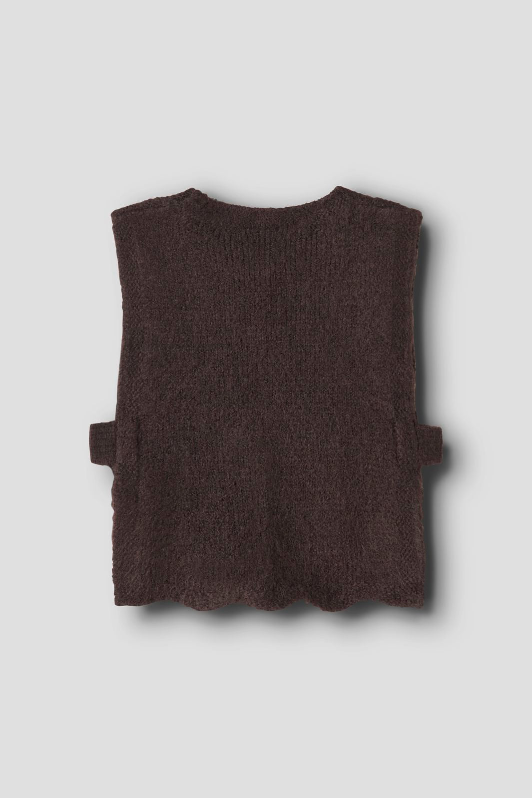 Name It - Nmflea Knit Vest - 5075166 Chocolate Plum