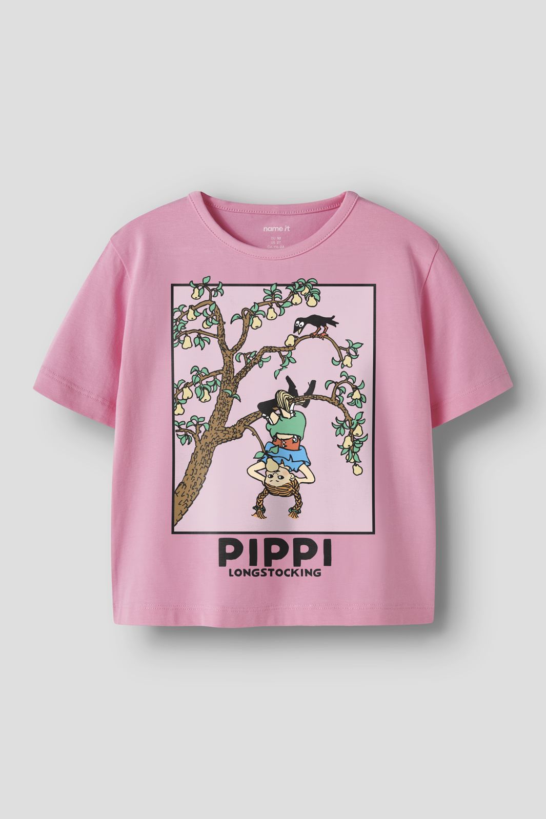 Name It - Nmfmuri Pippi Ss Nreg Top Box Sky - 4998571 Pink Drink