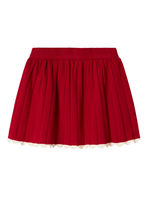 Name It - Nmfralbo Knit Skirt - 4845429 Jester Red Nederdele 
