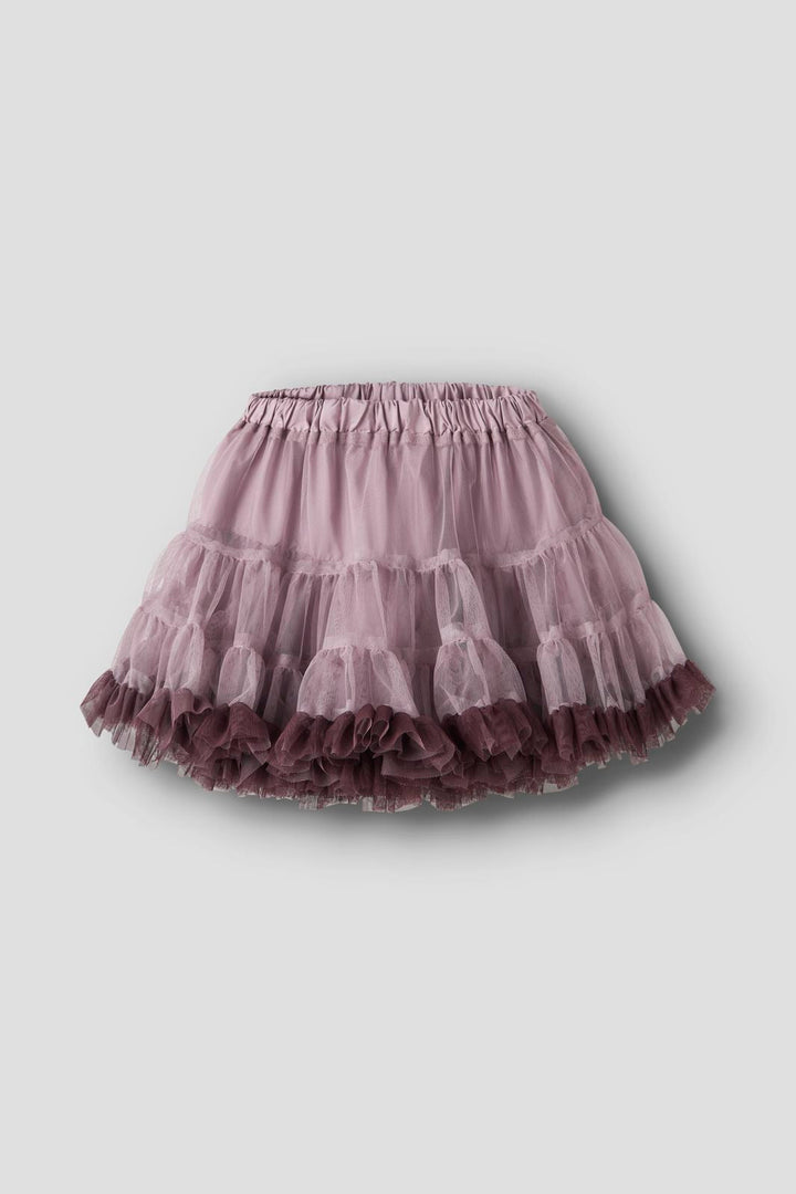 Name It - Nmfrona Tulle Skirt - 5121760 Mauve Shadows