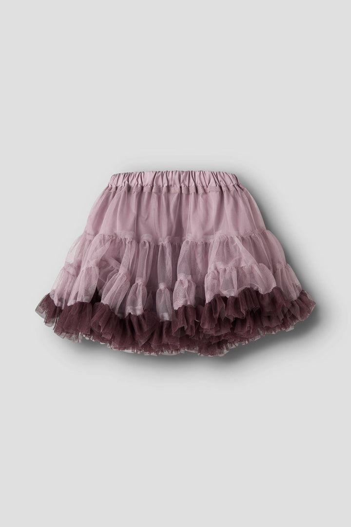 Name It - Nmfrona Tulle Skirt - 5121760 Mauve Shadows