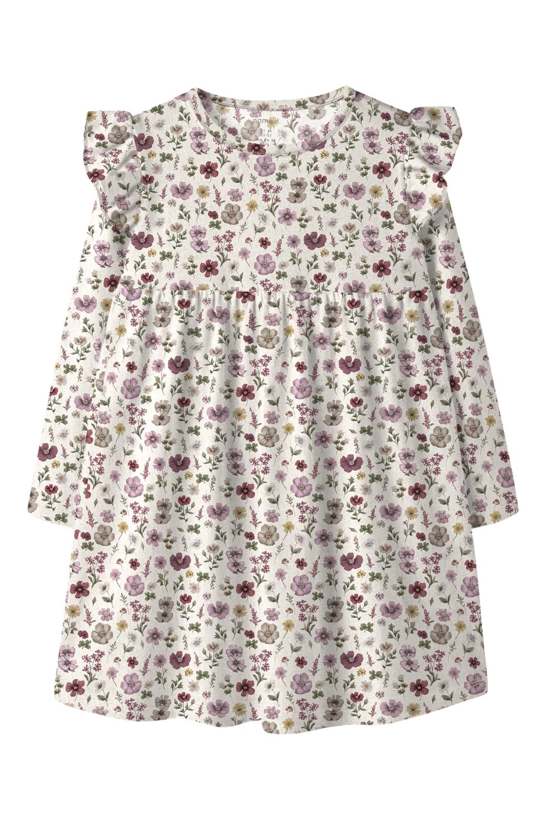 Name It - Nmfsabbia Ls Dress - 5195150 Peyote Melange
