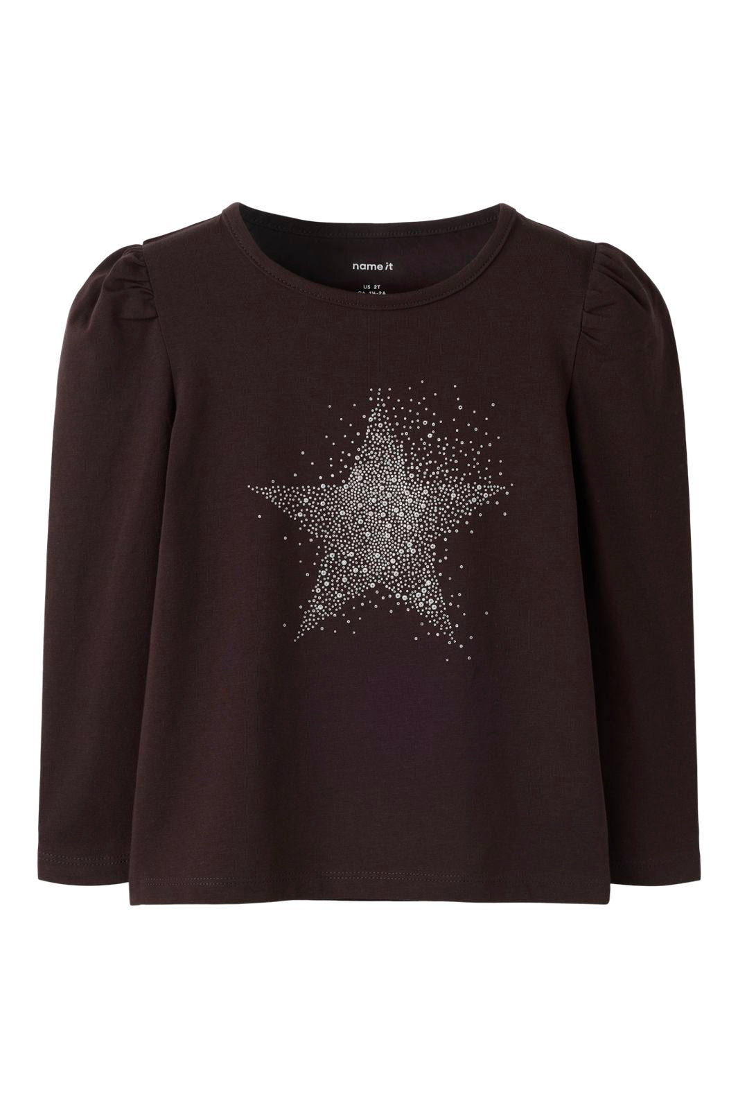 Name It - Nmfsindy Ls Top - 5130430 Chocolate Plum
