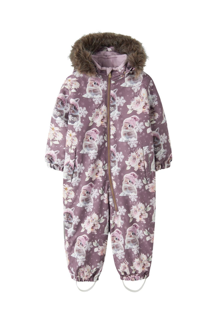 Name It - Nmfsnow10 Suit - 5127973 Grape Shake Snow Bunny