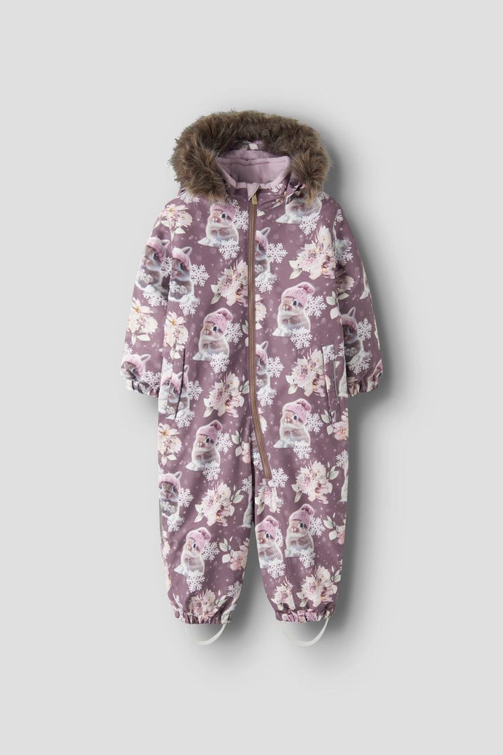 Name It - Nmfsnow10 Suit - 5127973 Grape Shake Snow Bunny