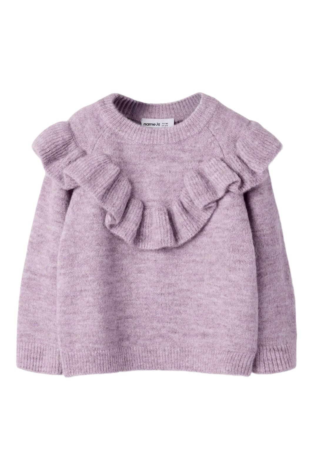 Name It - Nmfsyla Ls Knit - 5116001 Mauve Shadows