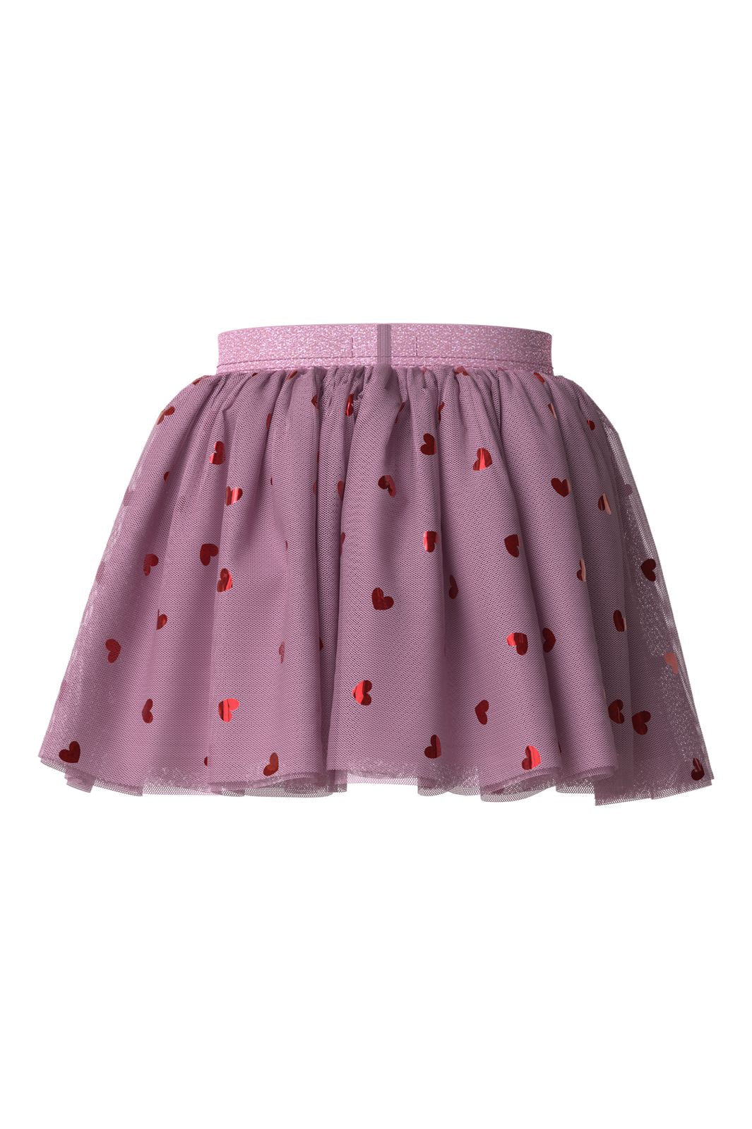 Name It - Nmfvabos Skirt - 5183791 Full Blooming Pink Small Heart