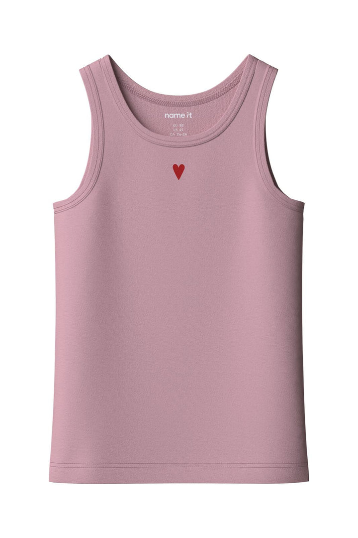 Name It - Nmfvismas Tank Top Giftpack - 5144320 Red Dahlia W/ Pink Nectar