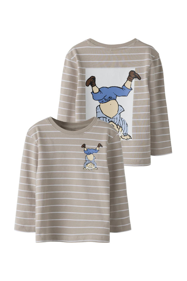 Name It - Nmmolle Emil Ls Nreg Top Box Sky - 5238406 Island Fossil