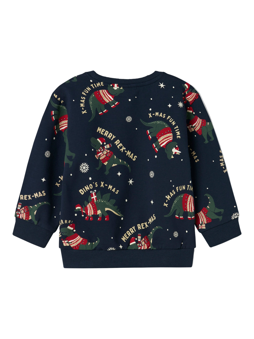 Name It - Nmmroka Ls Nreg Sweat Box - 4845821 Navy Blazer Sweatshirts 