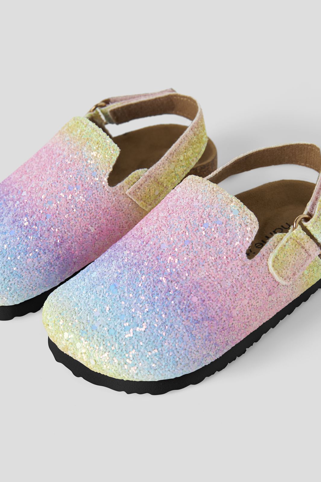 Name It - Nmnavery Mules - 5014515 Cradle Pink Rainbow