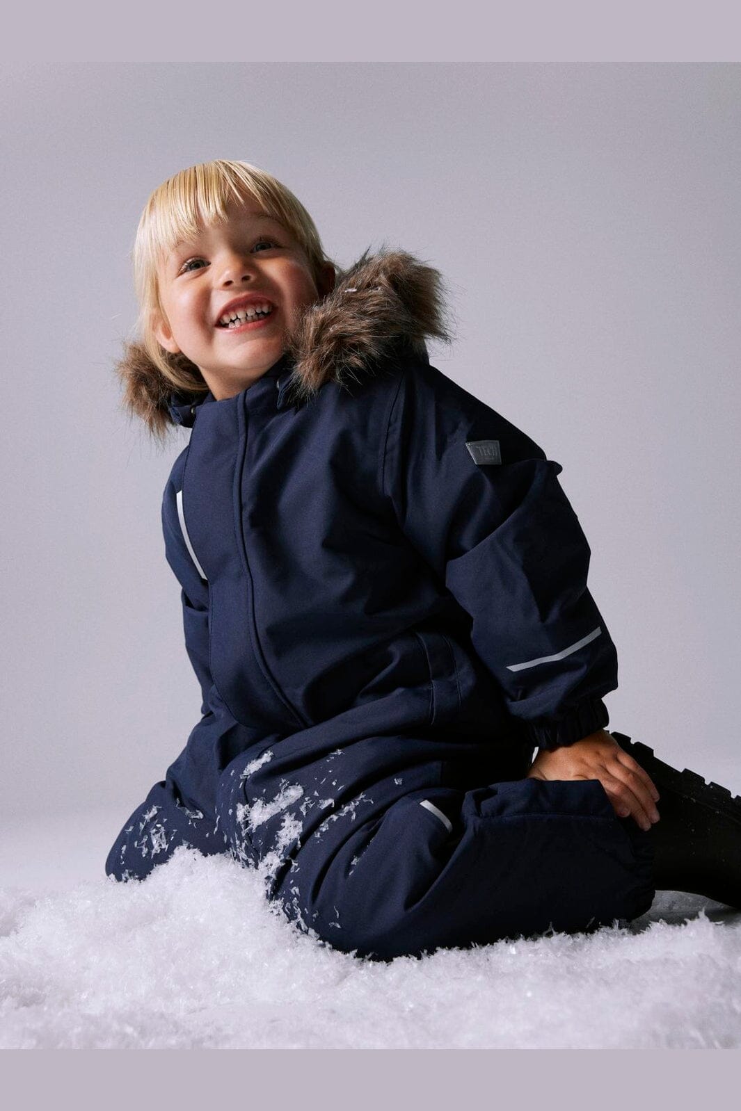 Name It - Nmnsnow10 Suit Solid - 4486702 Dark Sapphire