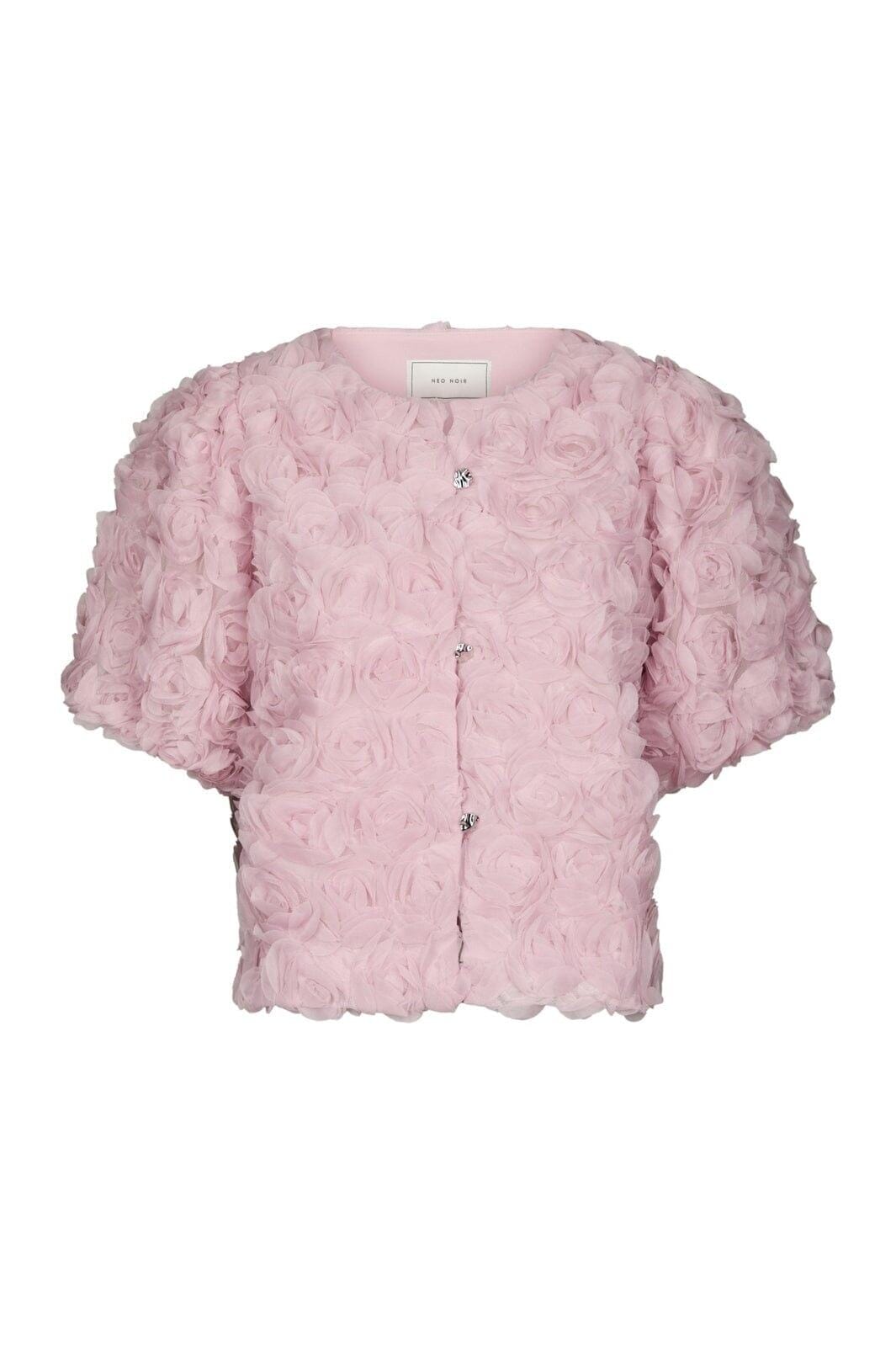 Neo Noir - Aisa Flower Blouse 168409 - 165 - Rose