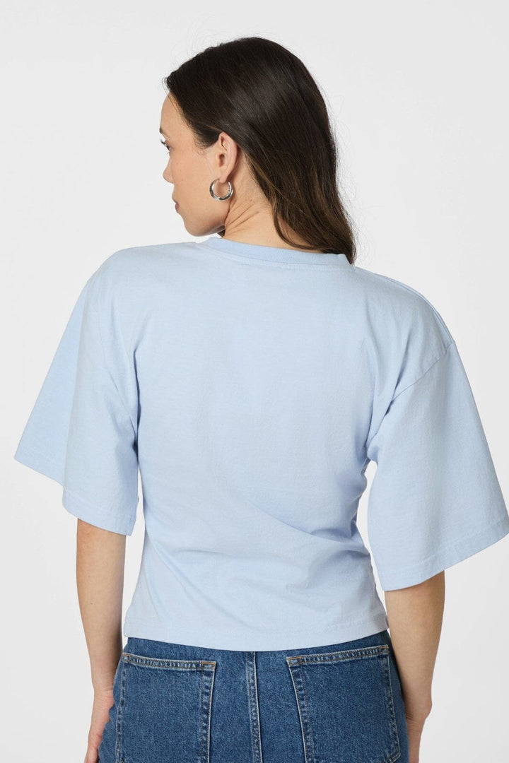 Neo Noir - Asha Boxy Tee 164418 - 145 - Light Blue