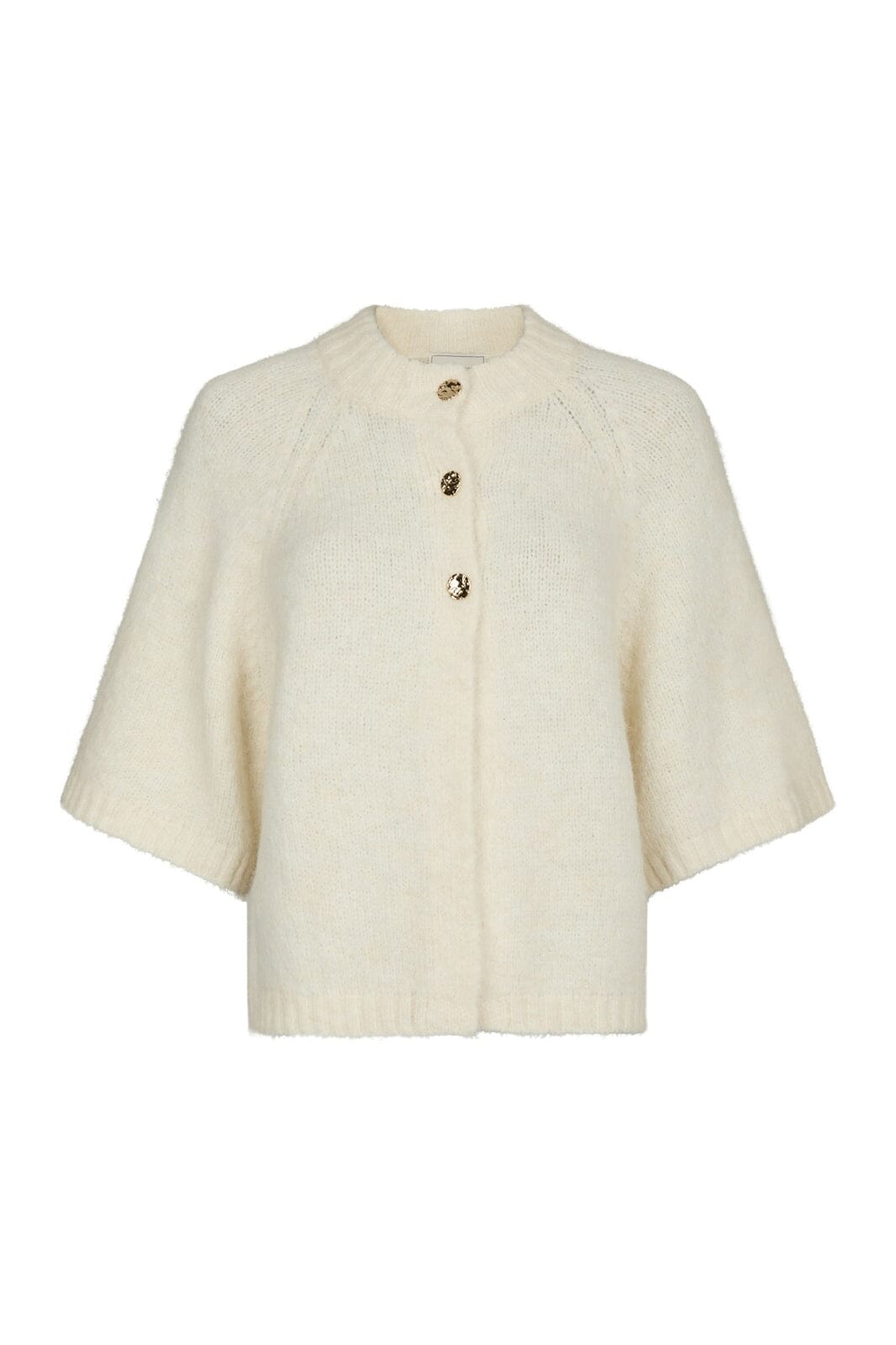 Neo Noir - Benuta Fluffy Knit Cardigan 165816 - 121 - Off White
