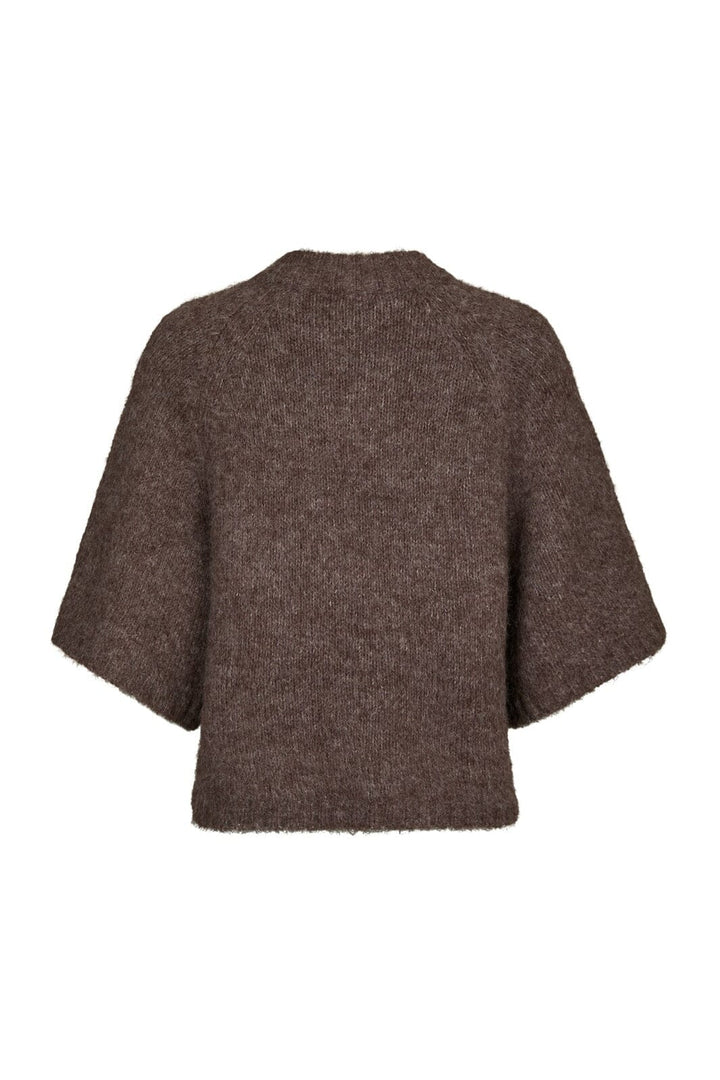 Neo Noir - Benuta Fluffy Knit Cardigan 165816 - 928 - Light Brown