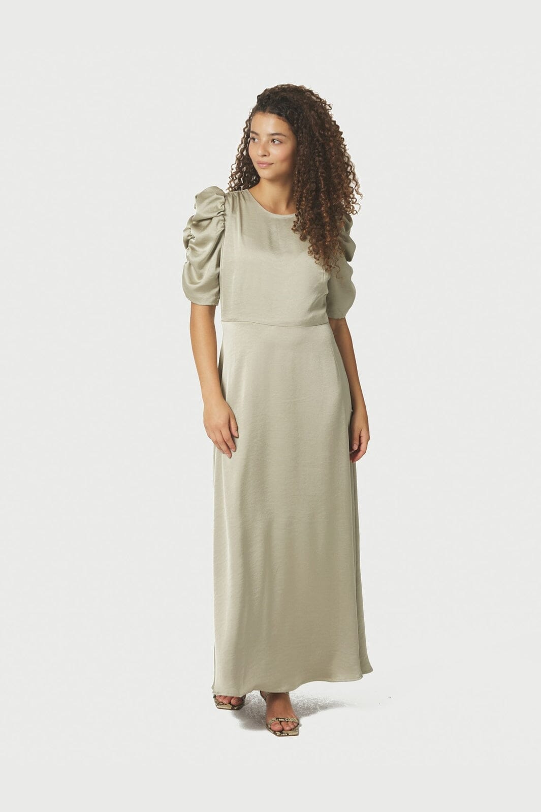 Neo Noir - Benuti Solid Dress 166584 - 154 - Light Green