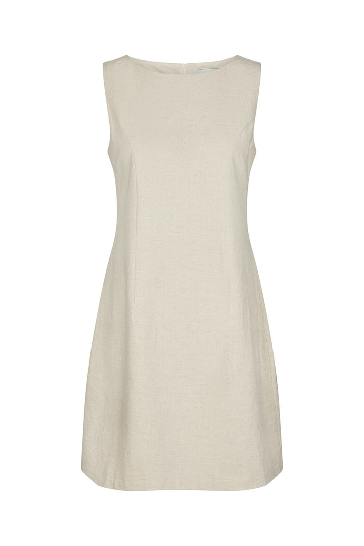 Neo Noir - Bruna Ramie Dress 162899 - 815 - Natural