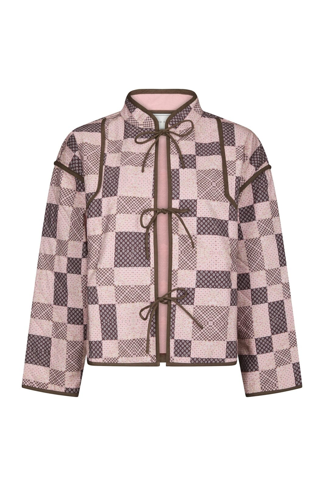 Neo Noir - Calah Square Mix Jacket 164793 - 165 - Rose