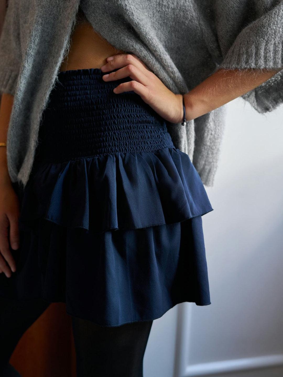 Neo Noir - Carin R Skirt - Navy Nederdele 
