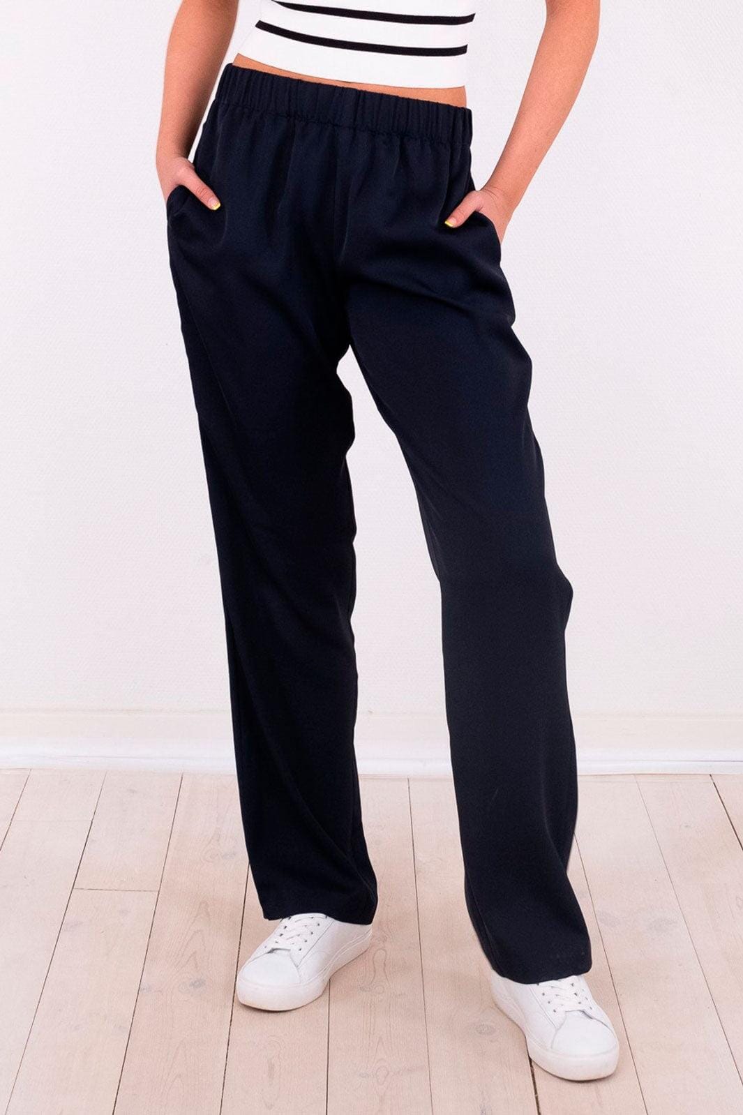 Neo Noir - Charm Solid pant - Navy Bukser 