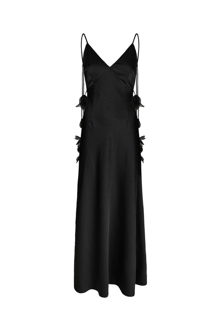 Neo Noir - Colly Heavy Sateen Dress 166978 - 100 - Black
