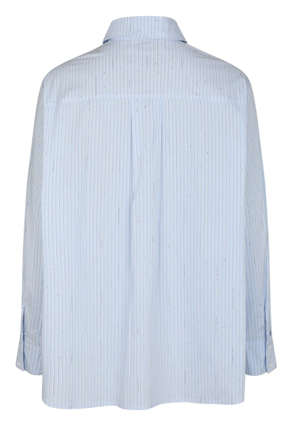 Neo Noir - Dalma Pattern Stone Shirt 166110 - 665 - Light Blue Stripe