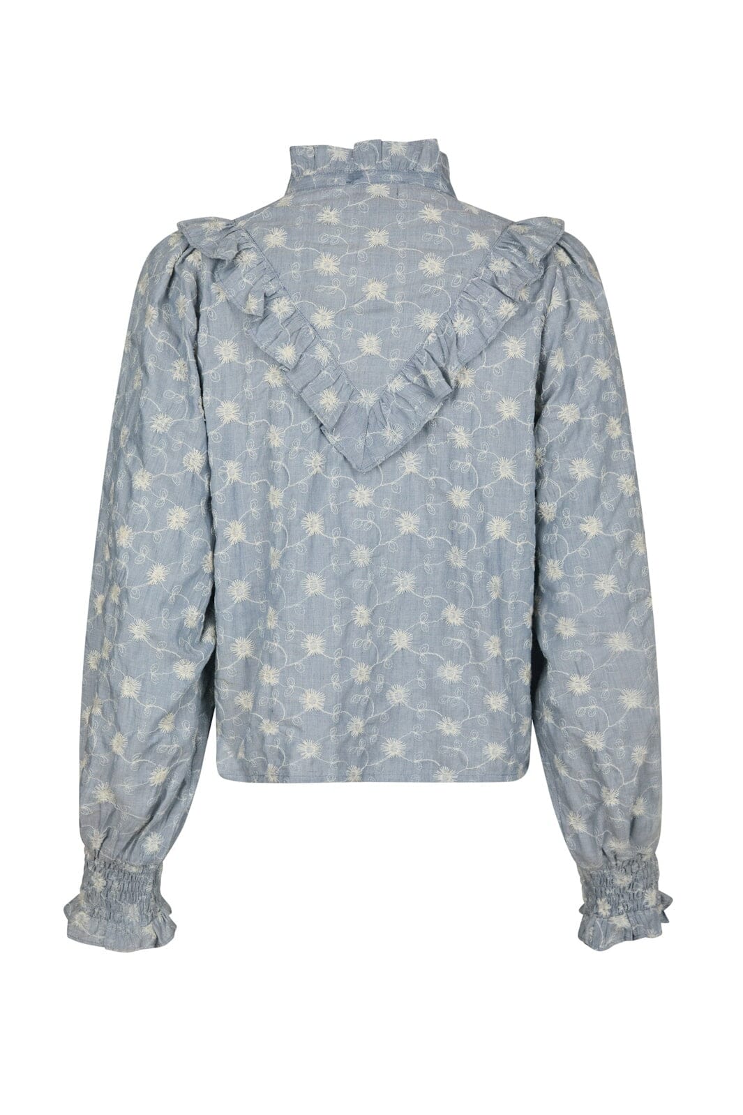 Neo Noir - Degas Delicate Blouse 166785 - 142 - Dusty Blue